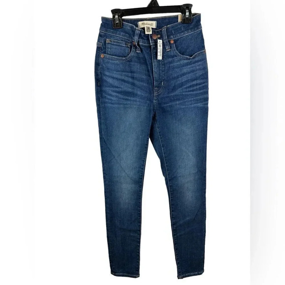 Madewell Curvy High-Rise Skinny Jeans in Lanette Wash Item NA881 Sz 25 - Picture 5 of 16